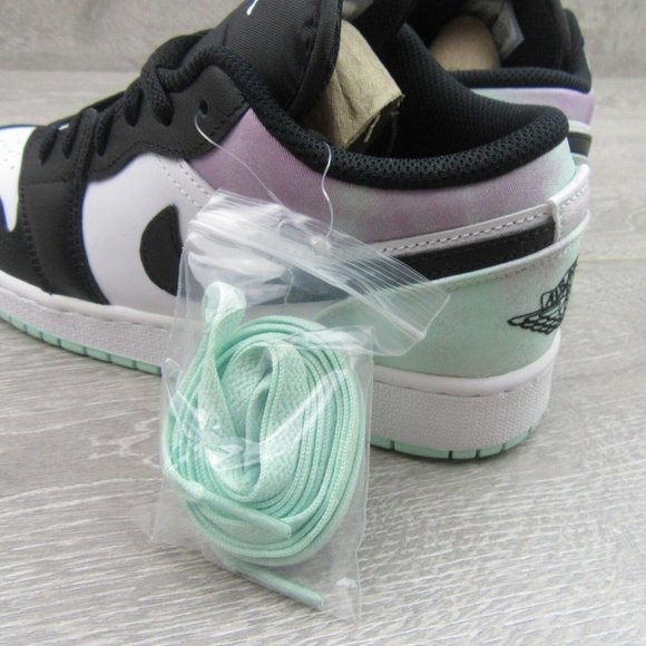 Air Jordan 1 Low SE Pastel Tie-Dye GS Size 7Y / Women's Size 8.5 NEW DQ2514-100 - Picture 9 of 14
